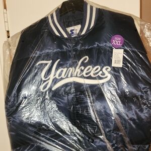 Starter Yankees Navy Blue Jacket XXL